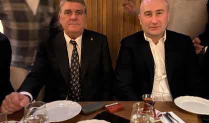 Serdal Adalı ile Hüseyin Yücel iftar yemeğinde buluştu