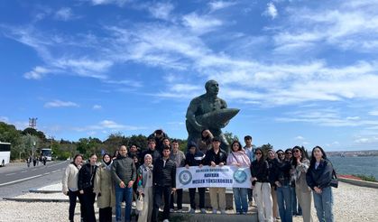 Havran’da üniversitelilerin Çanakkale coşkusu