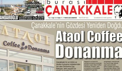 Burası Çanakkale Gazetesi 17 Mayıs Cumartesi