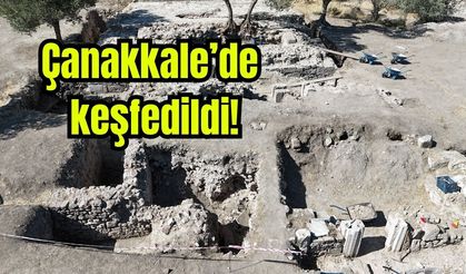 Çanakkale'de 1700 yıllık sistem görenleri şaşırtıyor (Video)
