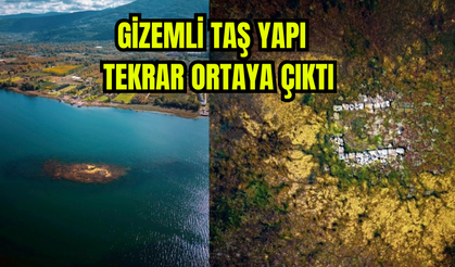 Gizemli taş yapı tekrar ortaya çıktı