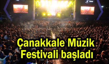 Çanakkale Müzik Festivali başladı