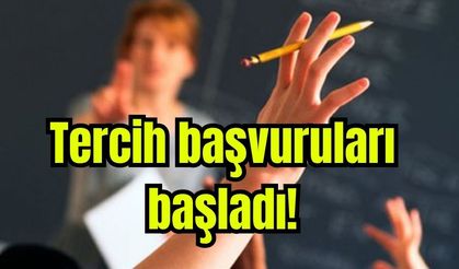 15 bin öğretmen atamasında tercih başvuruları başladı