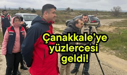 Çanakkale’ye yüzlercesi geldi!