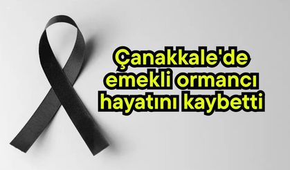 Çanakkale'de emekli ormancı hayatını kaybetti