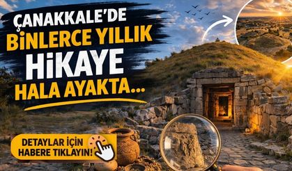 Çanakkale’de binlerce yıllık hikaye hala ayakta…