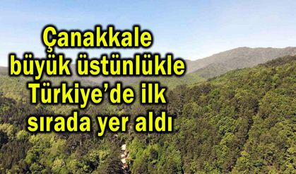 Çanakkale büyük üstünlükle Türkiye’de ilk sırada yer aldı