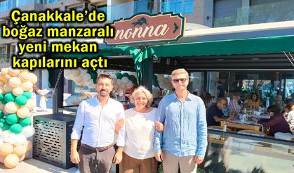 Çanakkale’de boğaz manzaralı yeni mekan kapılarını açtı
