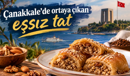 Çanakkale’de ortaya çıkan eşsiz tat!