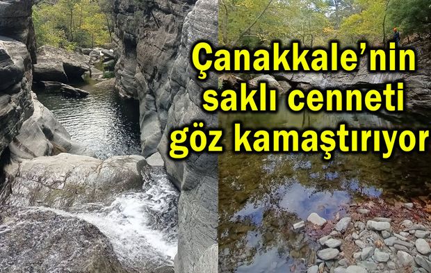 Çanakkale’nin saklı cenneti göz kamaştırıyor