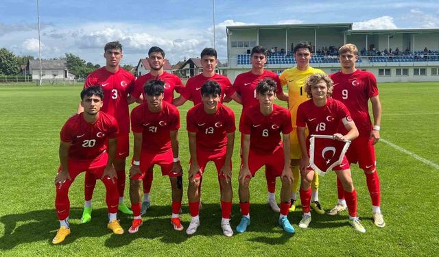 U18 Milli Takım, Hırvatistan’a 4-1 mağlup oldu