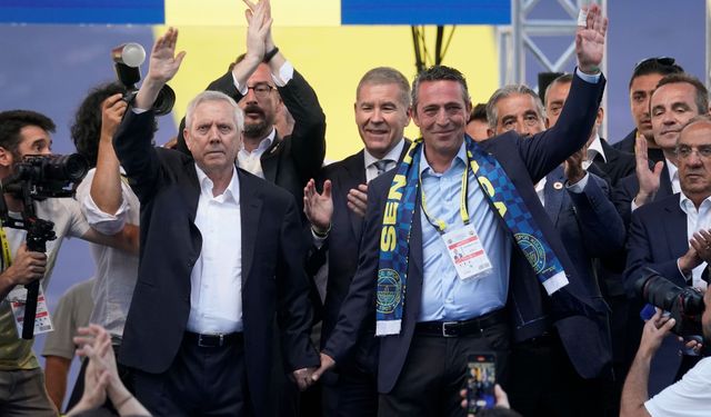 Fenerbahçe'de başkan belli oldu (VİDEO)