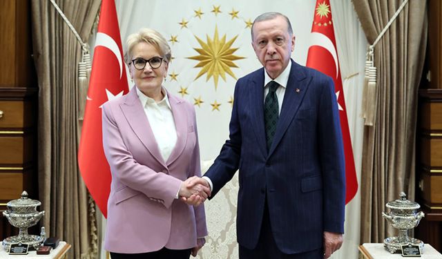 Cumhurbaşkanı Erdoğan, Meral Akşener ile görüştü