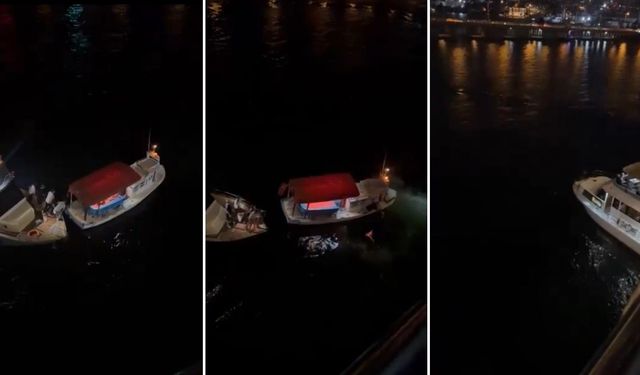 Selfie çekerken düştü, tekne üstünden geçti (VİDEO)