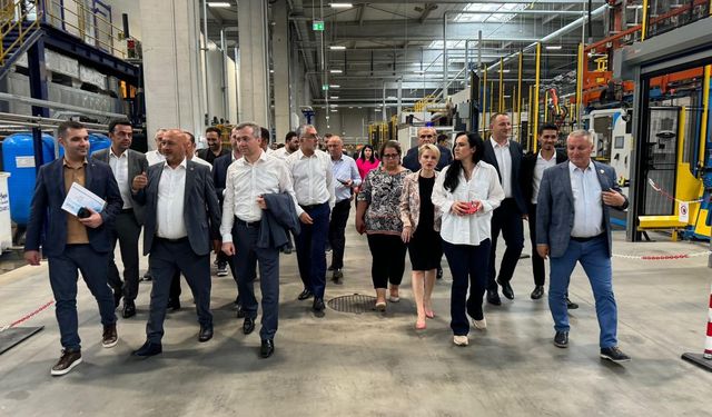 Gider, Romanya’da üretim yapan Türk firmalarını ziyaret etti