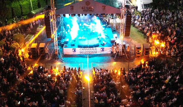 Çanakkale’de festival zamanı