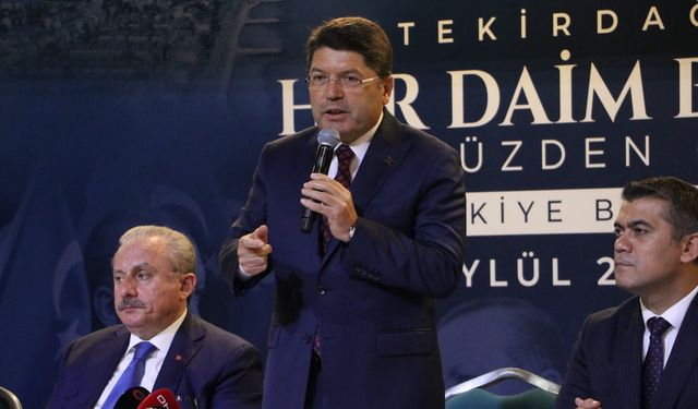 Bakan Tunç'tan, yeni anayasa için uzlaşma çağrısı