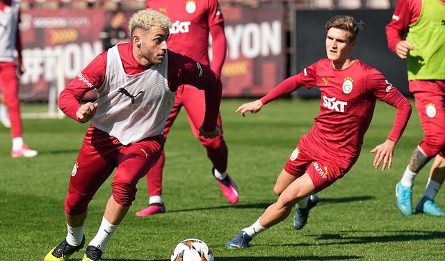 Galatasaray, Elfsborg maçı hazırlıklarını sürdürdü