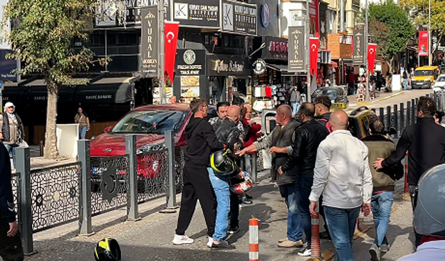 Çanakkale'nin sınır ilçesinde kaza sonrası kavga