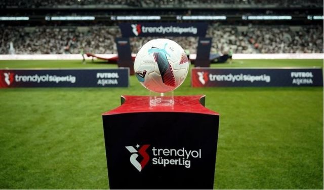 Trendyol Süper Lig'de 36. hafta heyecanı