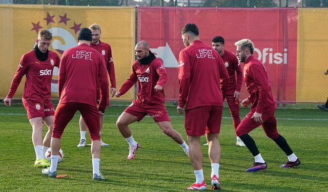 Galatasaray, Ajax maçı hazırlıklarını sürdürdü