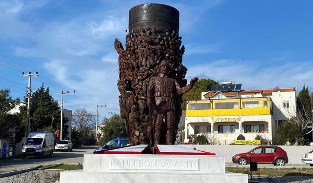 110 yıllık Çanakkale ruhunu hissettiren anıt (VİDEO)