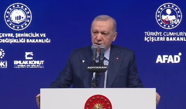 Cumhurbaşkanı Erdoğan'dan önemli açıklamalar (VİDEO)