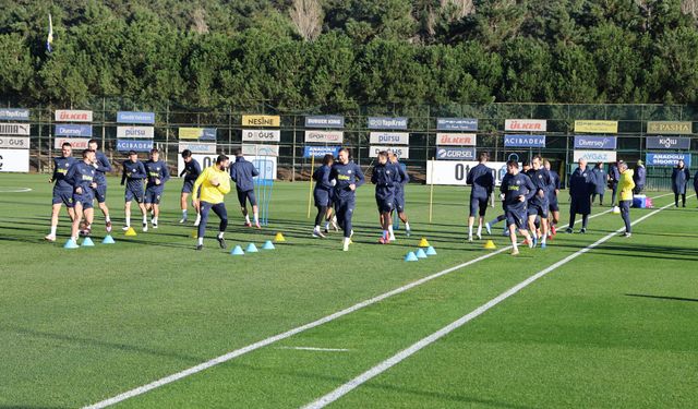 Fenerbahçe, Rangers maçı hazırlıklarını tamamladı