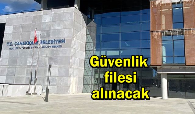 Güvenlik filesi alınacak