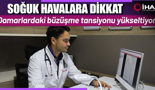 Soğuk havalara dikkat! Tansiyonu yükseltiyor (VİDEO)