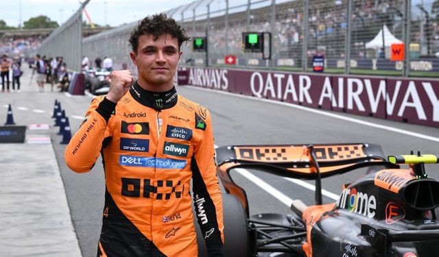 Avustralya'da pole pozisyonu Lando Norris'in