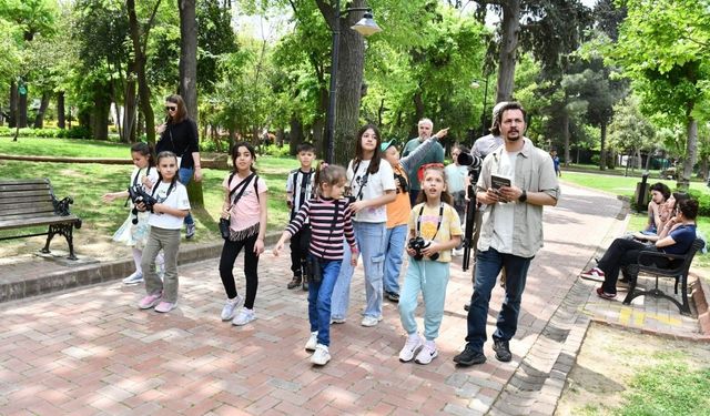 Çanakkale'de çocuklar kuşların dünyasına yolculuk yaptı