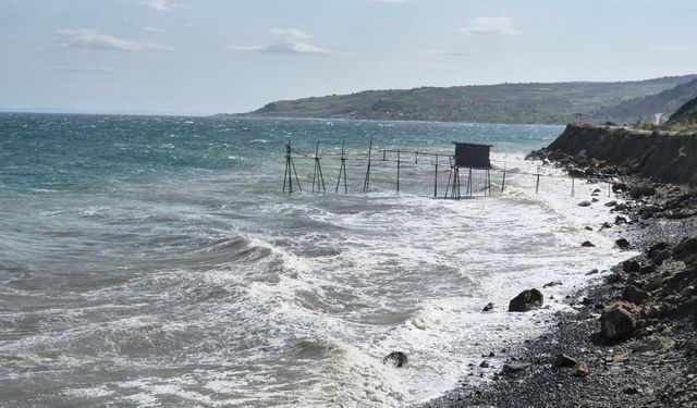 Marmara'da şiddetli poyraz etkili oluyor