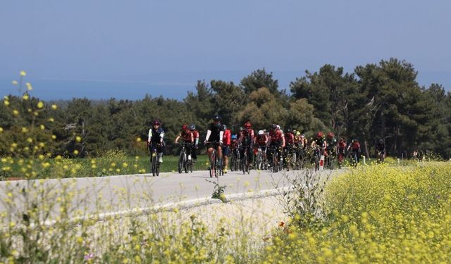 Kosova’dan Çanakkale’ye pedallar şehitler için döndü