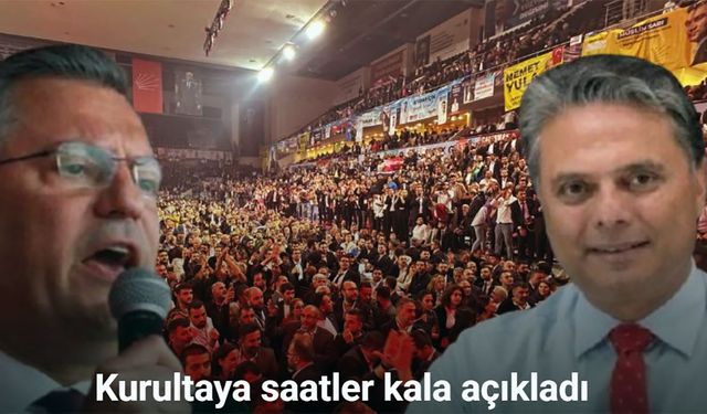 CHP genel başkan adaylığından çekildi