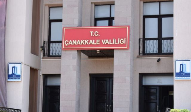 Çanakkale Valiliği’nden uyarı!