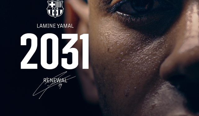 Barcelona, Lamine Yamal'ın sözleşmesini uzattı