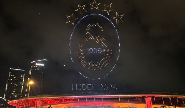 Galatasaray’dan dron şov