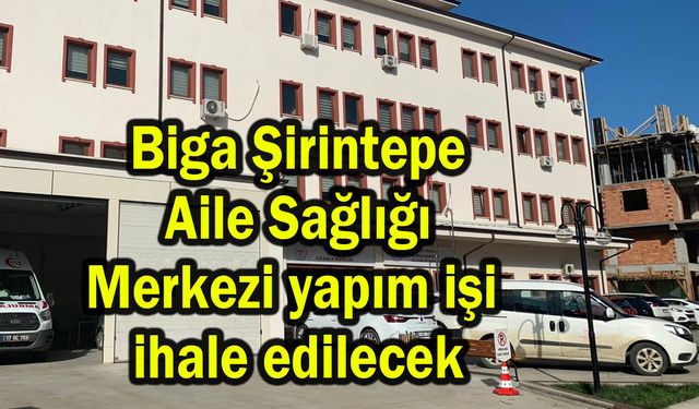 Bina inşaatı yaptırılacak