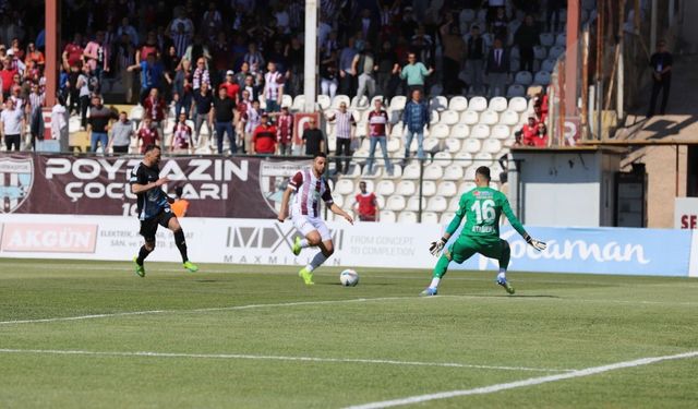 Bandırmaspor, bir üst tura yükseldi