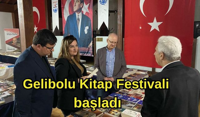 Gelibolu’da kültür ve edebiyatla dolu bir hafta kitapseverleri bekliyor