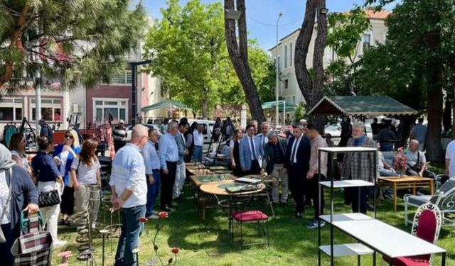 Bayramiç’te genç yeteneklerden göz dolduran sergi