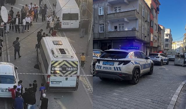 Sokakta oynarken servis aracının çarptığı çocuk ağır yaralandı