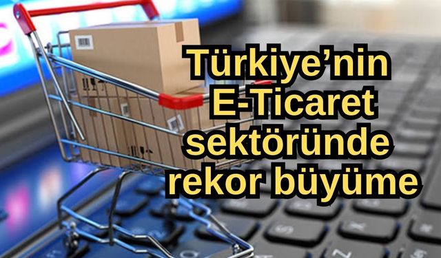 Türkiye’nin E-Ticaret sektöründe rekor büyüme