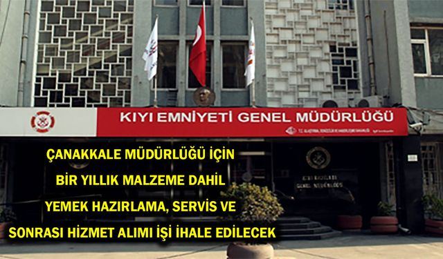 Yemek hazırlama, servis ve sonrası hizmeti alınacak