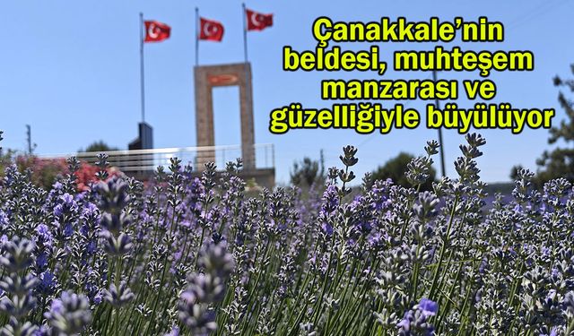 Çanakkale’nin beldesi, manzarası ve güzelliğiyle büyülüyor