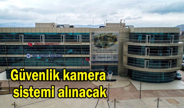 Güvenlik kamera sistemi alınacak