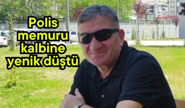 Polis memuru kalbine yenik düştü
