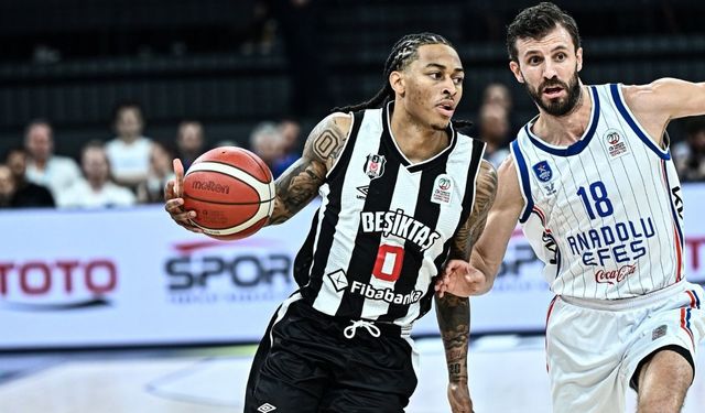 Basketbol Süper Ligi: A. Efes: 94 - Beşiktaş: 87
