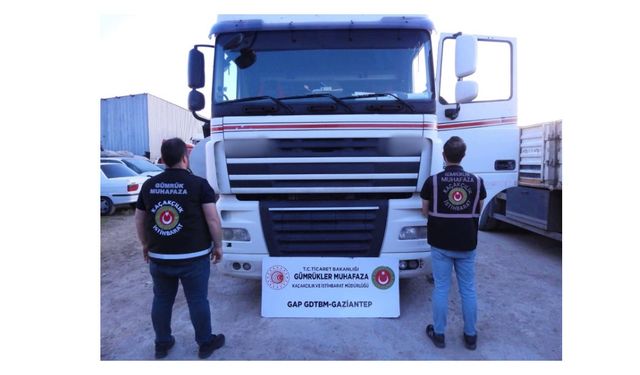 12,5 ton içki ele geçirildi